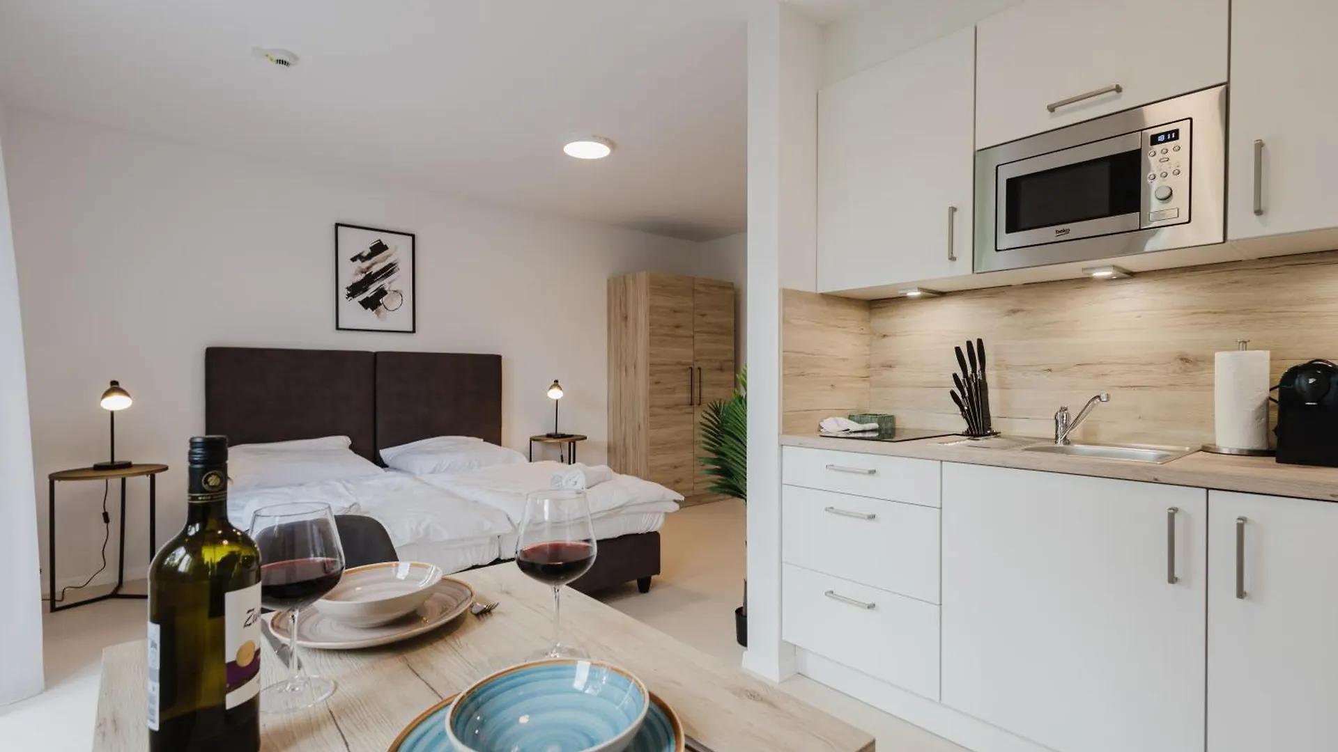 Ξενοδοχείο με διαμερίσματα Das Innsight Appartementhaus - Appartements Mit Kuechen Fuer Lang Und Kurzzeitaufenthalte Πασάου